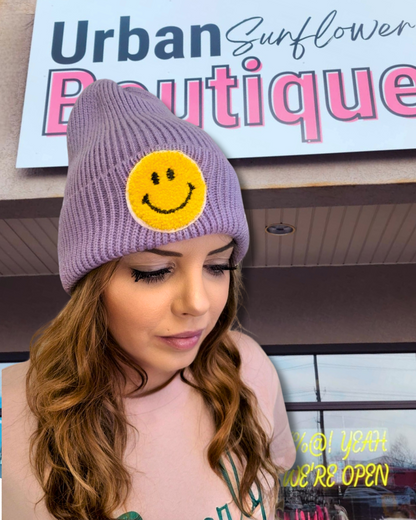 Smiley Face Beanies