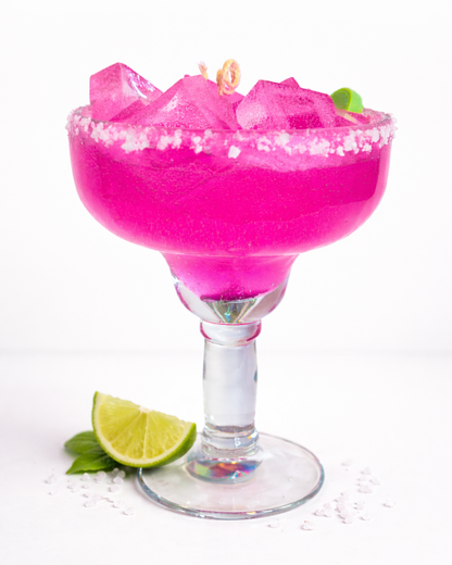 Cute Strawberry Margarita Jelly Candle