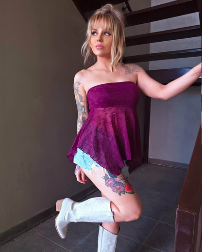 Merlot Moon Tube Top