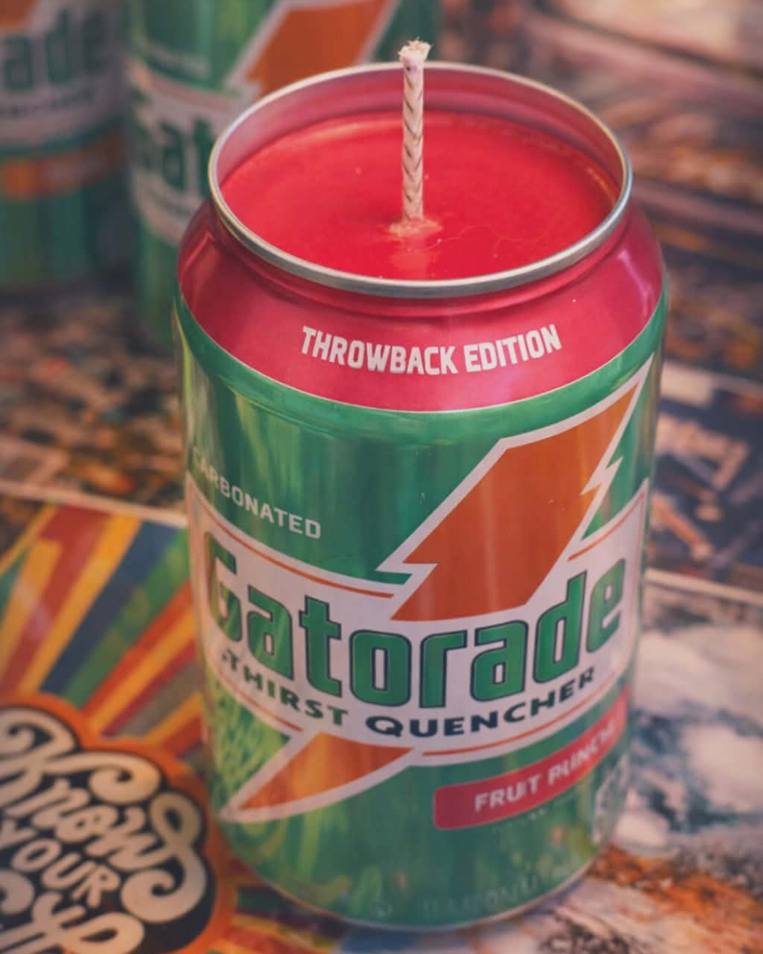 Fruit Punch Gatorade Candle