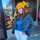 Always Real Hooded Denim Jacket