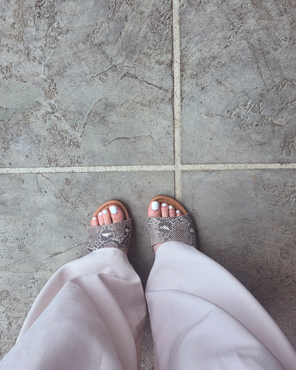 Vanilla Daydream Wide-Leg Trouser Pants