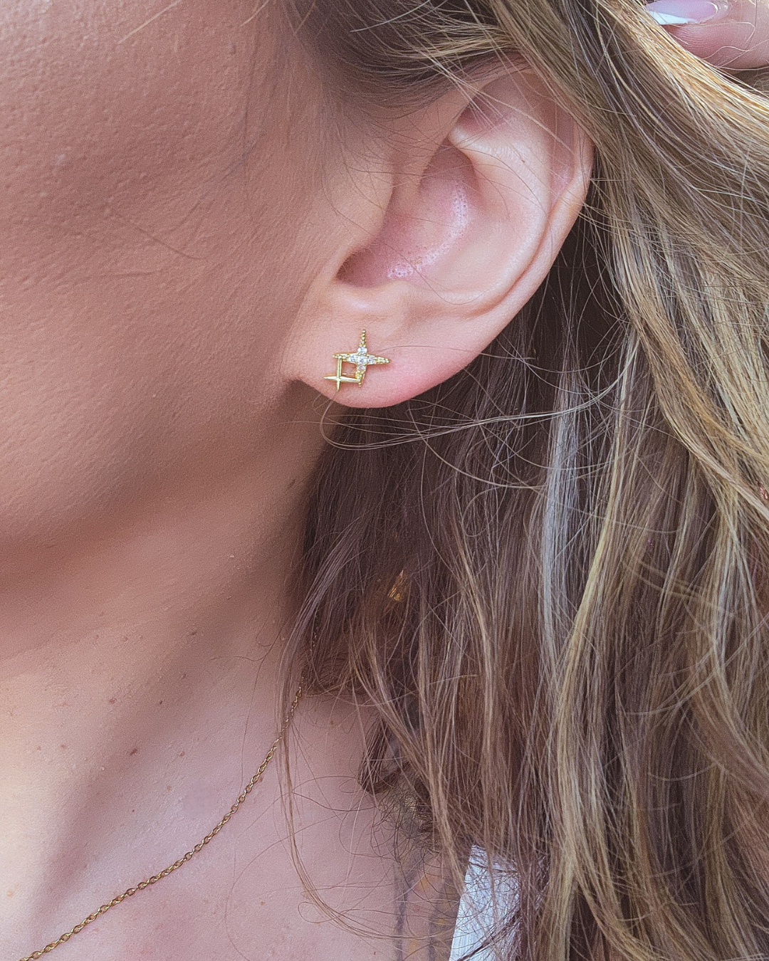 Sparkle Star Earrings