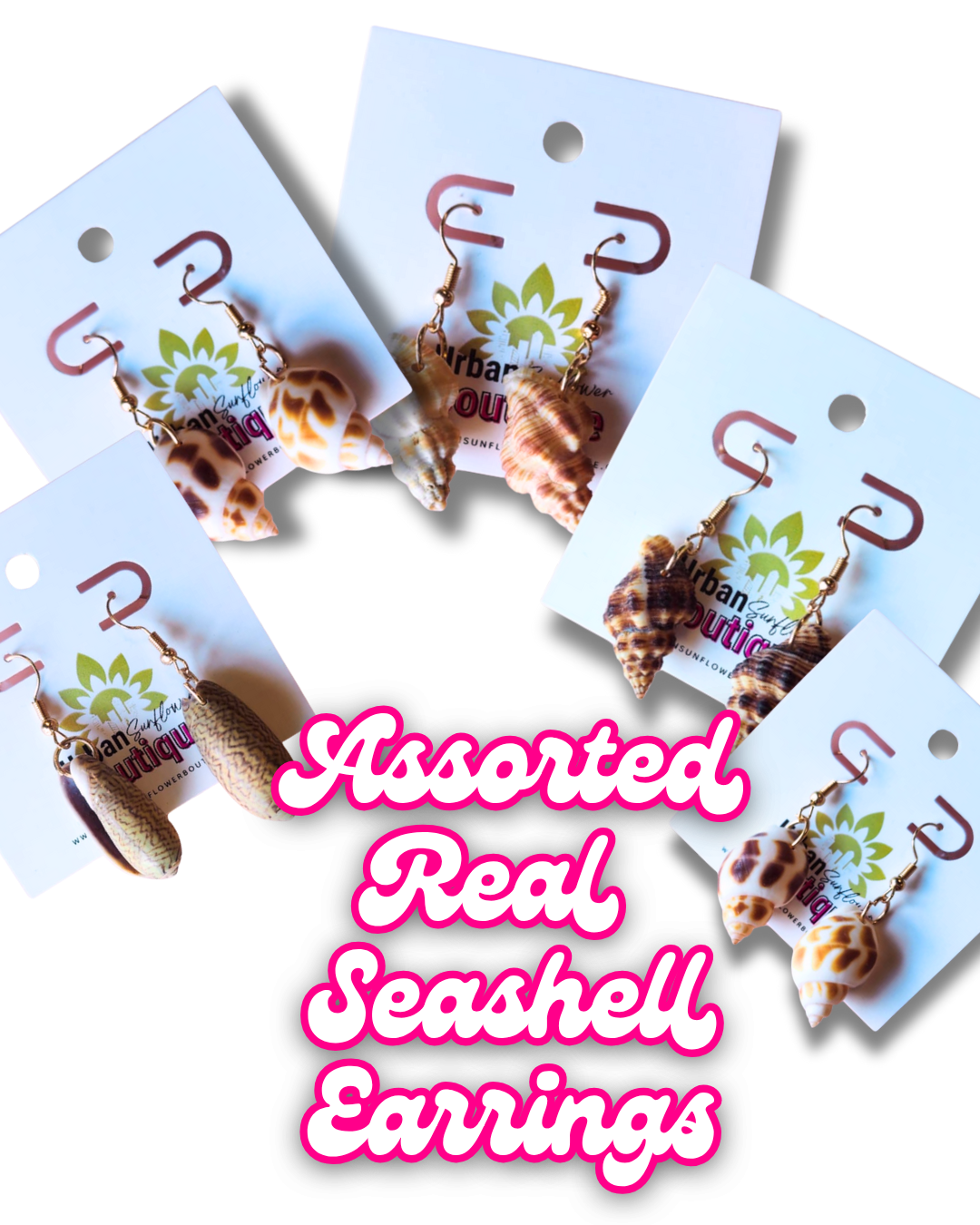 Assorted Seashell Earrings