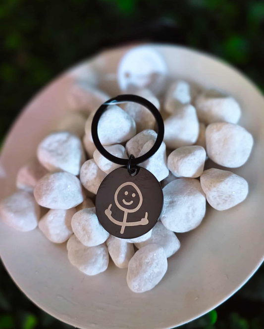 Middle Finger Keychain