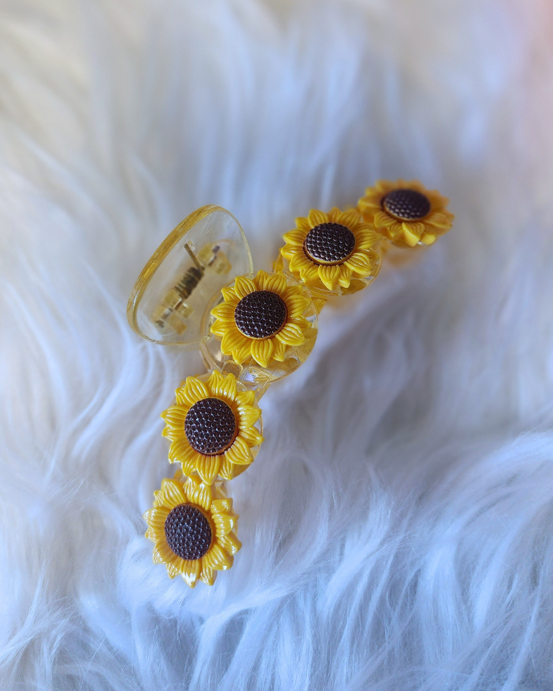 Sunflower Claw Clip