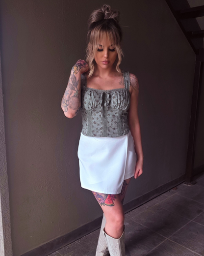 Sage Meadow Lace Top
