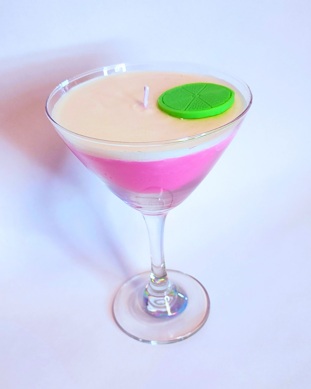 Cute Cosmo Martini Candle