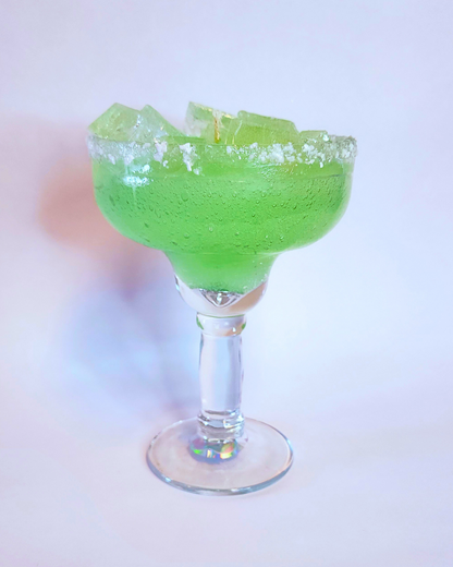 Cute Lime Margarita Candle