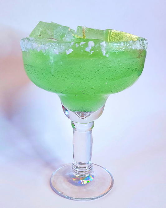 Cute Lime Margarita Jelly Candle