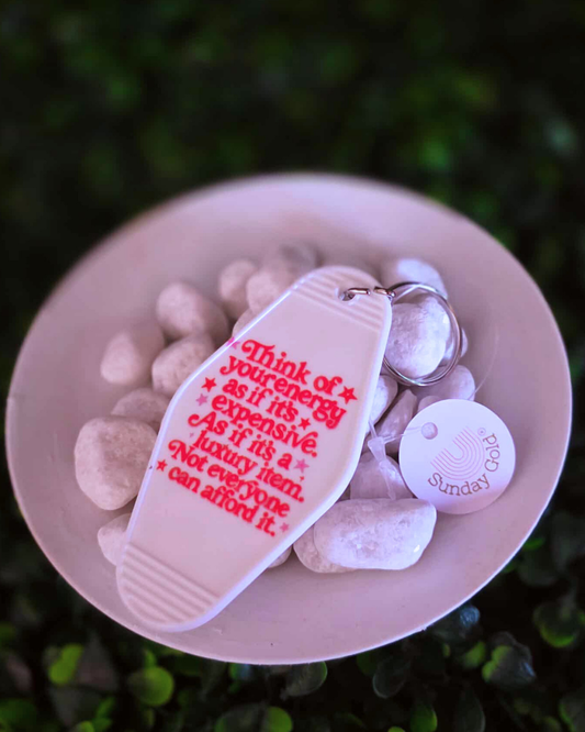 Think Of Your Energy Keychain