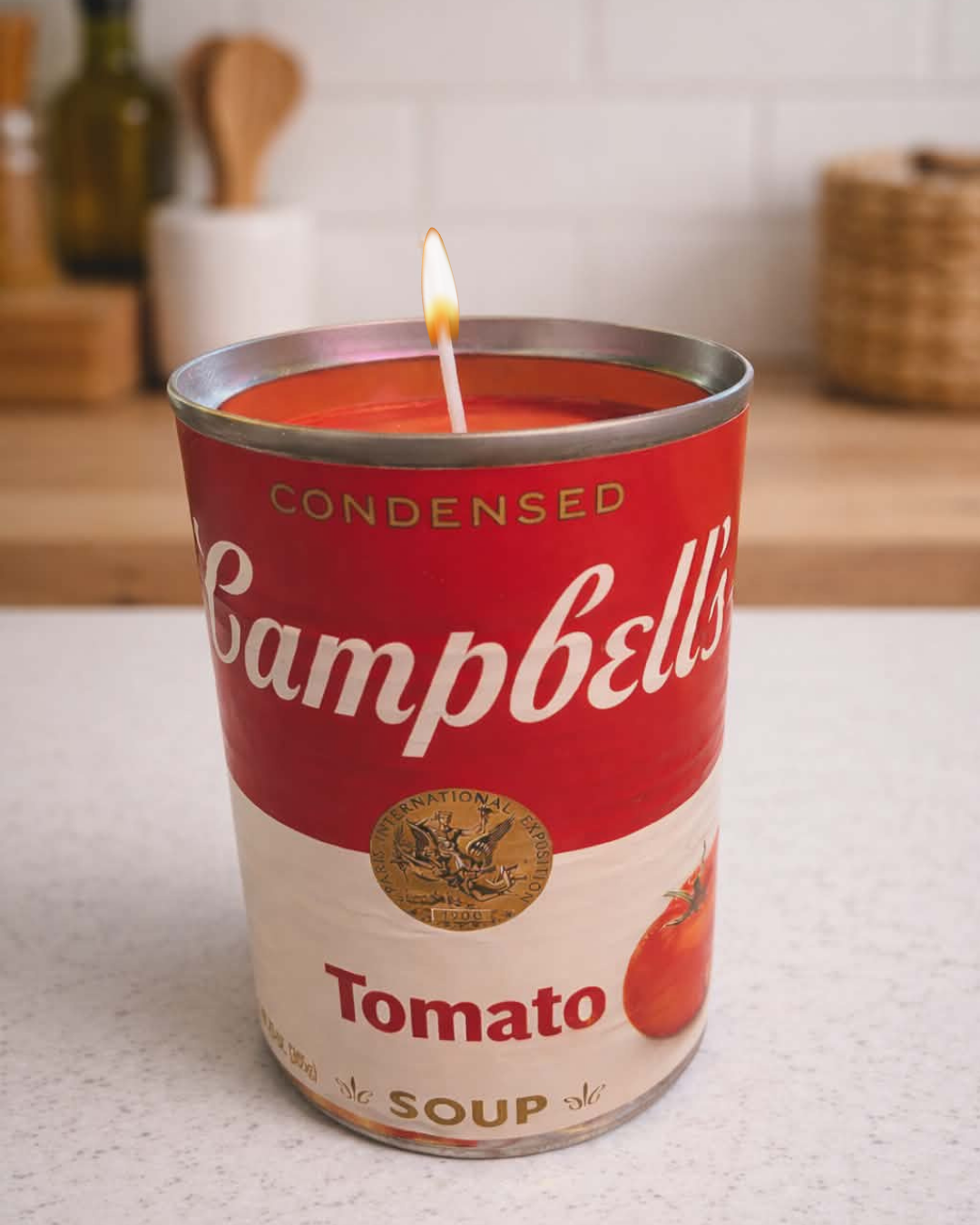 Cambell's Tomato Soup Soy Candle Unscented