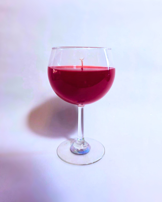 Cute Wine Jelly Candle
