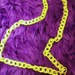 Neon Yellow Crossbody Cellphone Chain
