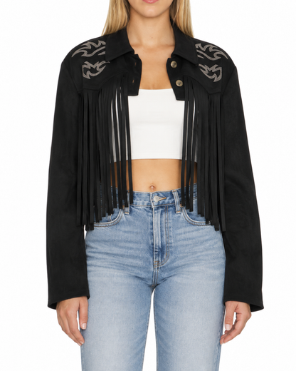 Texas is Calling Fringe Jacket Vest