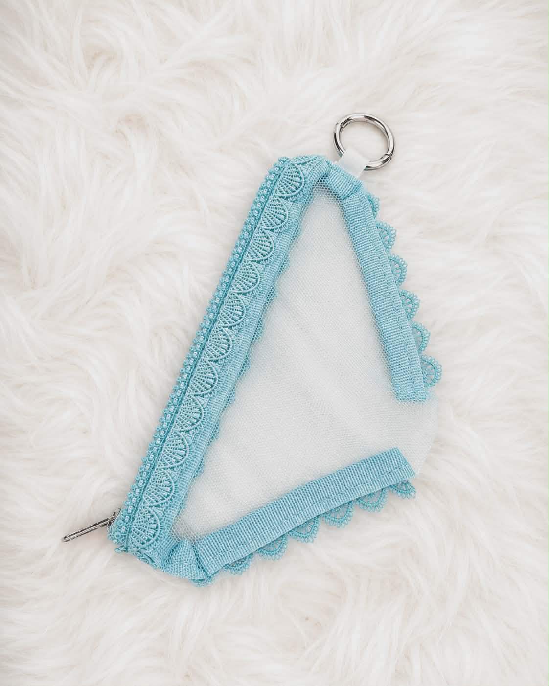 Baby Blue Panty Coin Purse