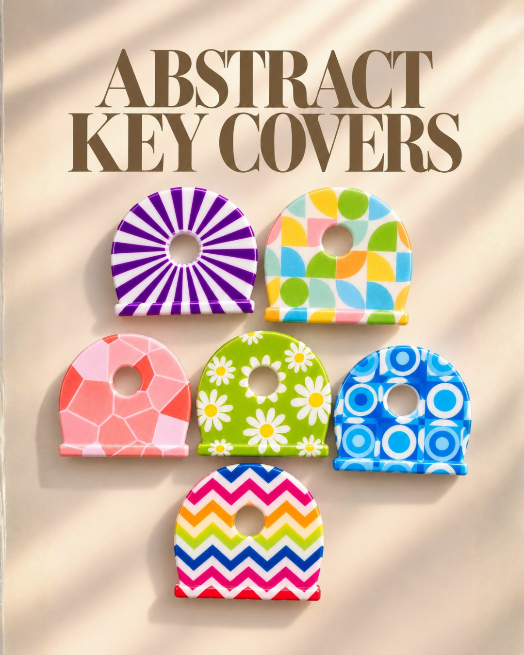 Assorted Abstract Key Covers