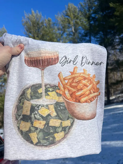 Girl Dinner Graphic Tee