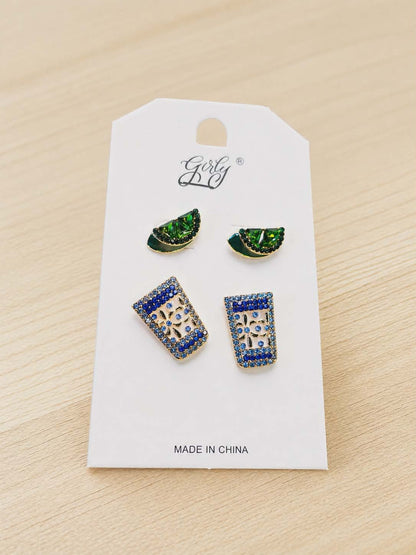 Tequila & Lime Studs