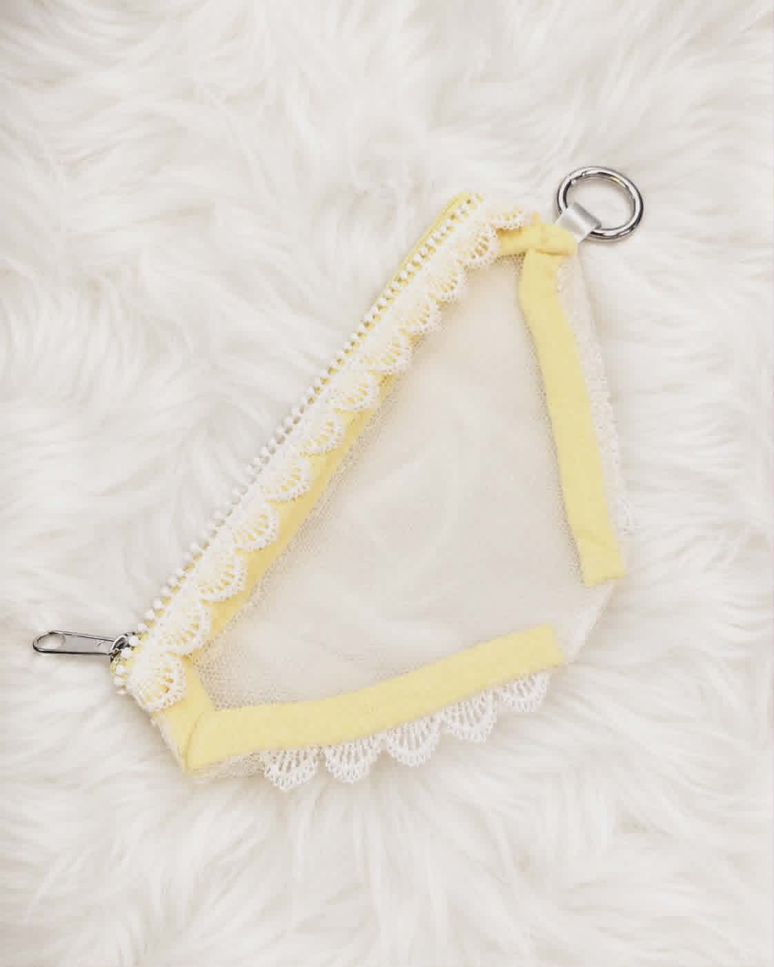 Butter Yellow Panty Coin Purse