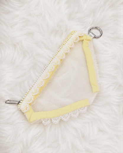 Butter Yellow Panty Coin Purse