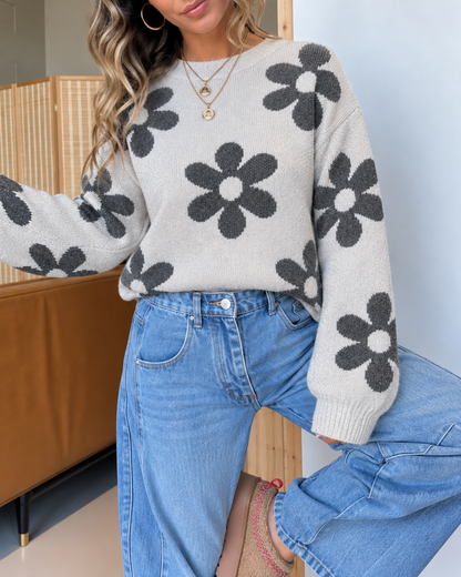 Daisy After Dark Sweater