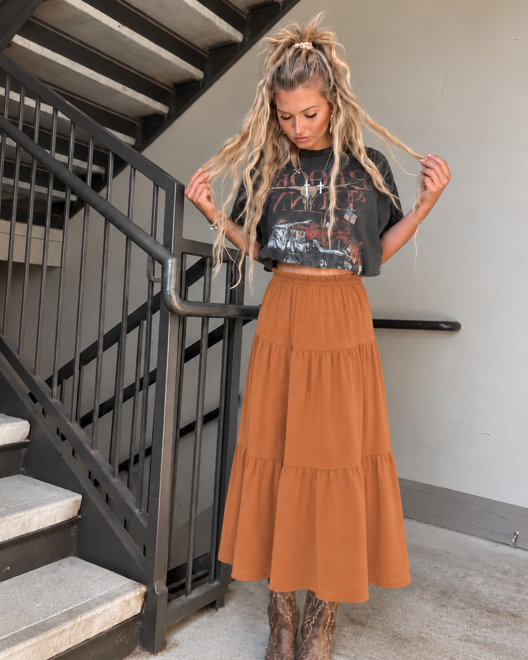 Desert Nights Maxi Skirt