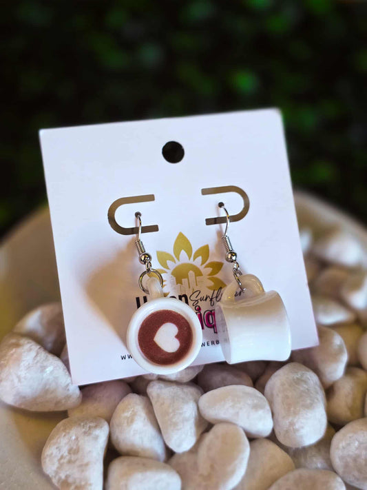 Coffee Cup Earrings