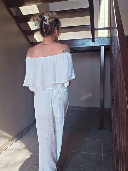 Vanilla Kiss Flowy Pants