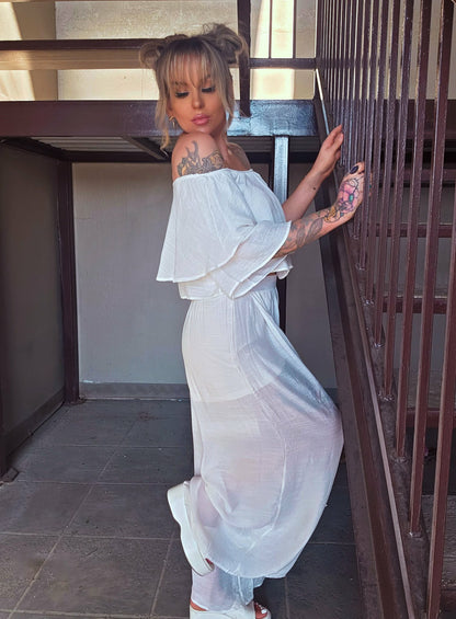 Vanilla Kiss Flowy Pants