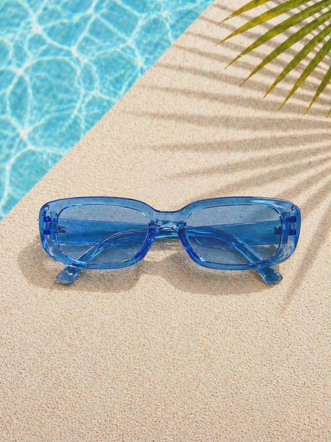 Sun Bound Translucent Blue Sunnies