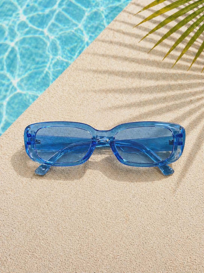 Sun Bound Translucent Blue Sunnies