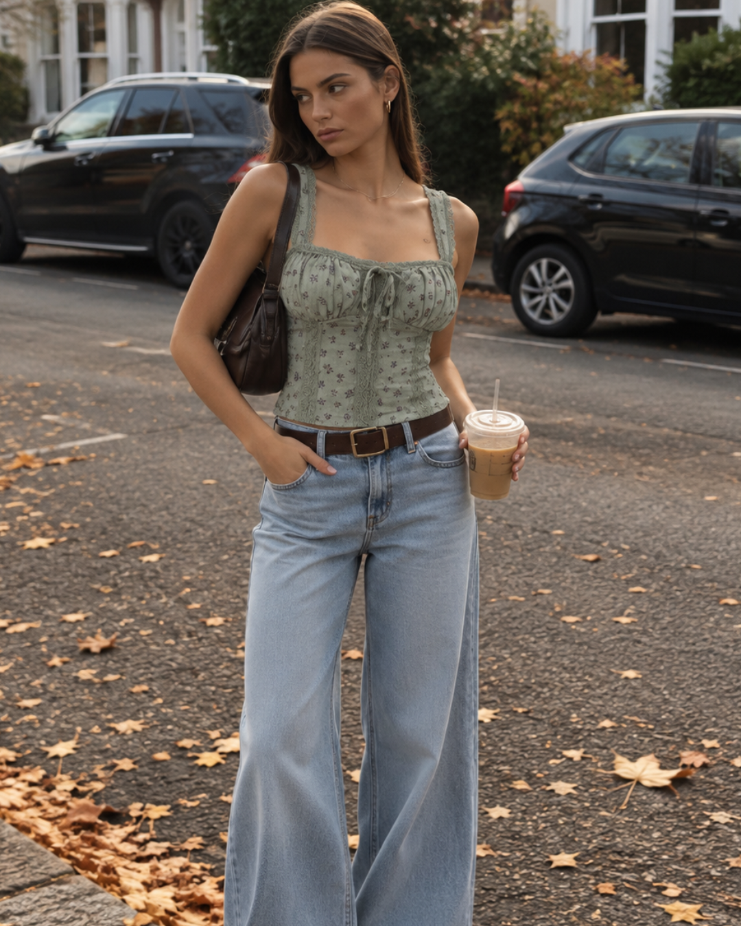 Sage Meadow Lace Top