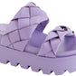 Purple Roxee Platform Sandal