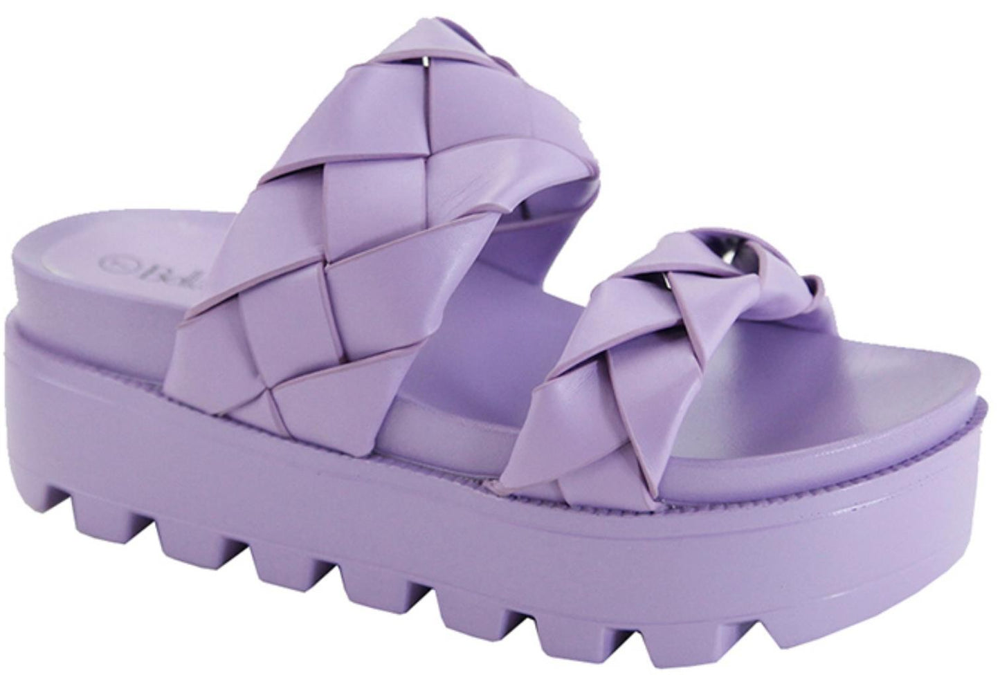 Purple Roxee Platform Sandal