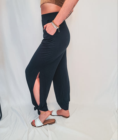 Curvy- Kiss at Midnight Slit Bottoms