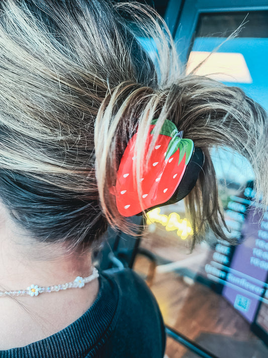 Strawberry Fields Hair Claw