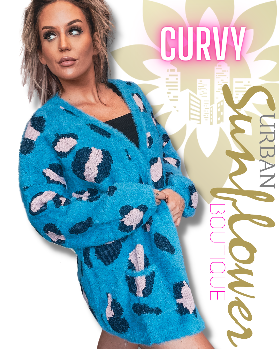 Curvy- Can’t be Tamed Cardigan