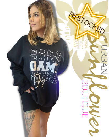 Curvy- Game Day Sweater
